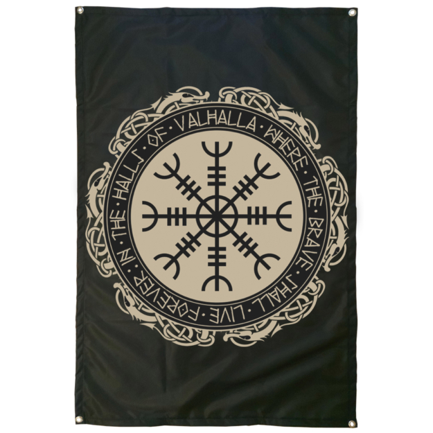 Vlajka Ægishjálmur