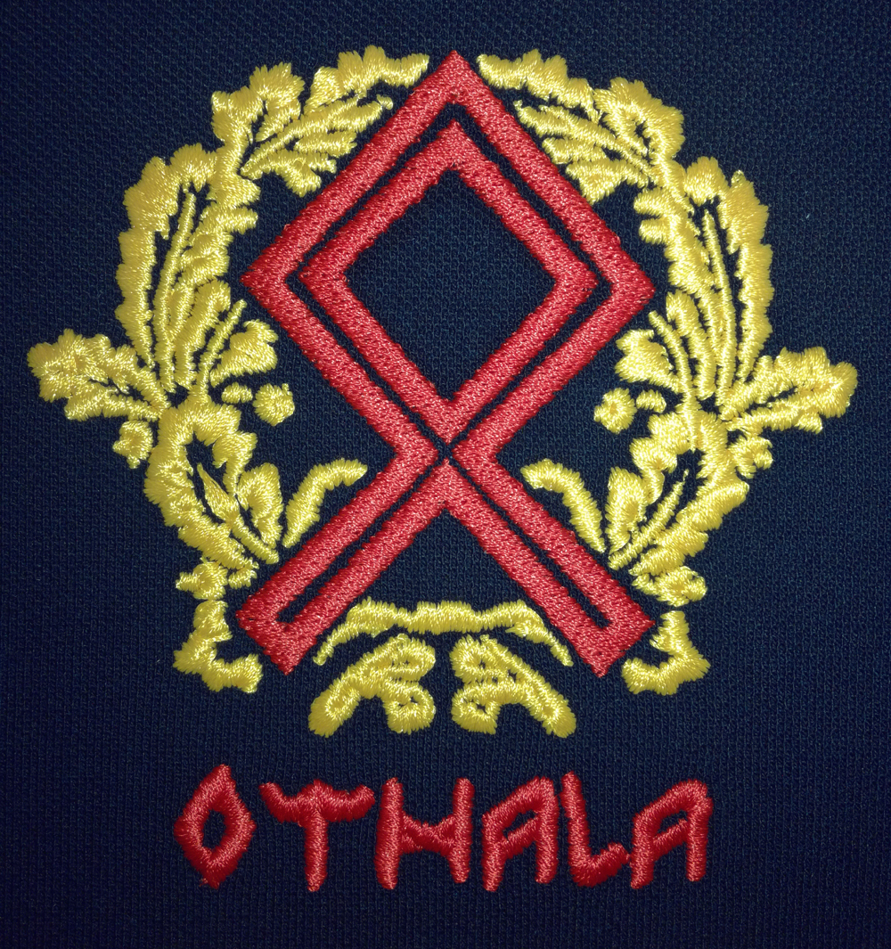 Othala Rune Embroidery
