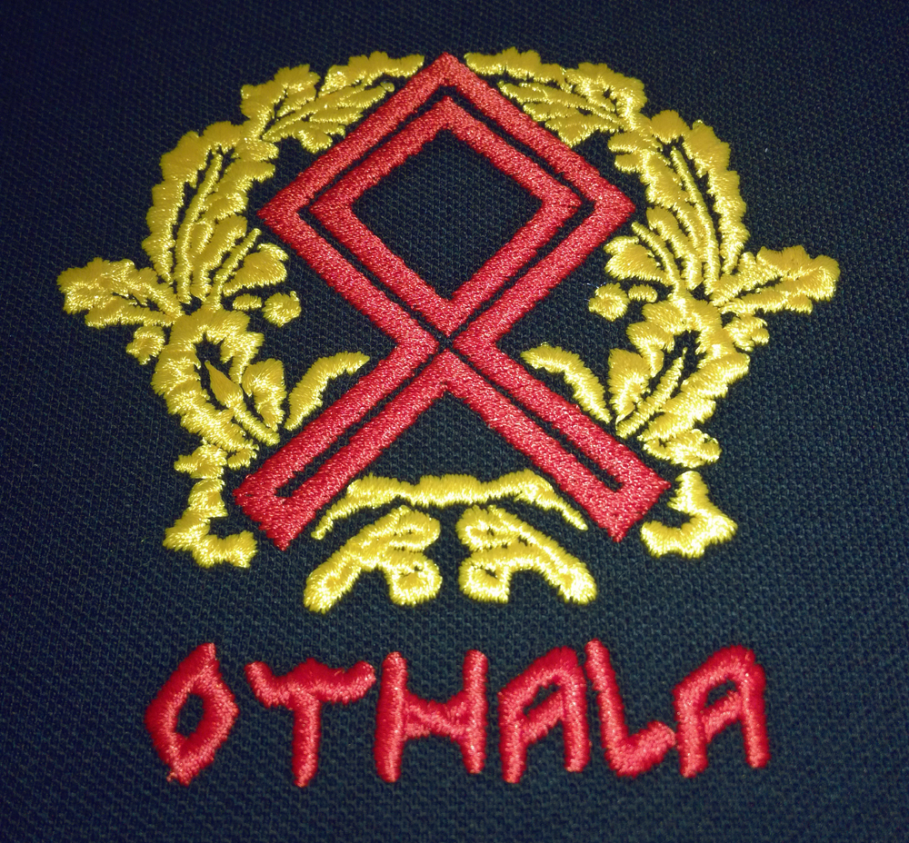 Othala Rune Embroidery