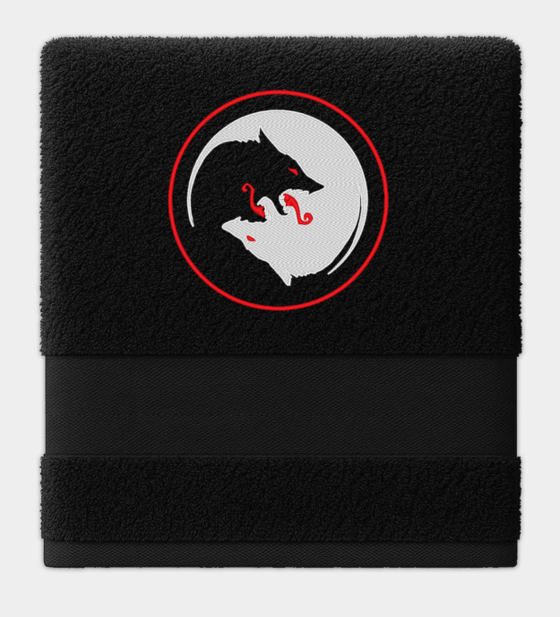 Vyšívaný ručník Oditovi vlci