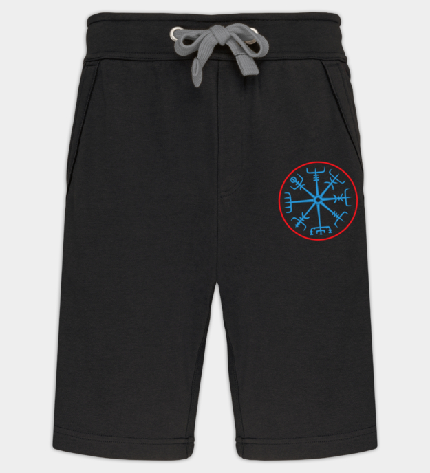 Vyšívané bermudy Vegvísir