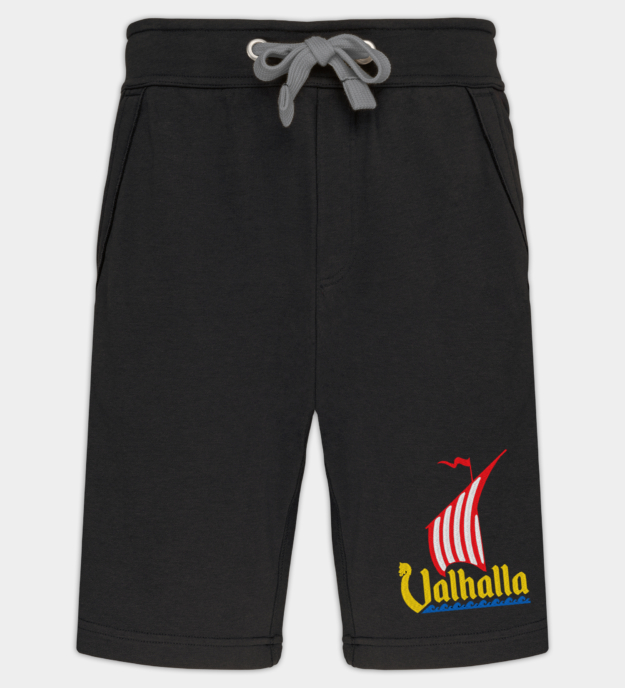 Vyšívané bermudy Viking Drakkar